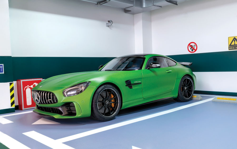 Die Cast X - Diecast Model Cars | AUTOart  Mercedes-AMG GT R:  Track-honed Beast Born in the Green Hell