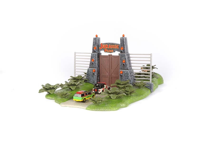 Unleash Prehistoric Adventure with Jada Toys’ Jurassic Park Nano Hollywood Rides Nano Scene