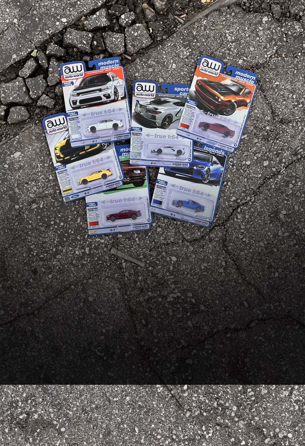 Auto World’s Premium Series backing card is full of great features, including “premium facts” that cover interesting information about the actual car.