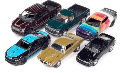 This collection of six vehicles is certainly varied, and yet highly collectible.
