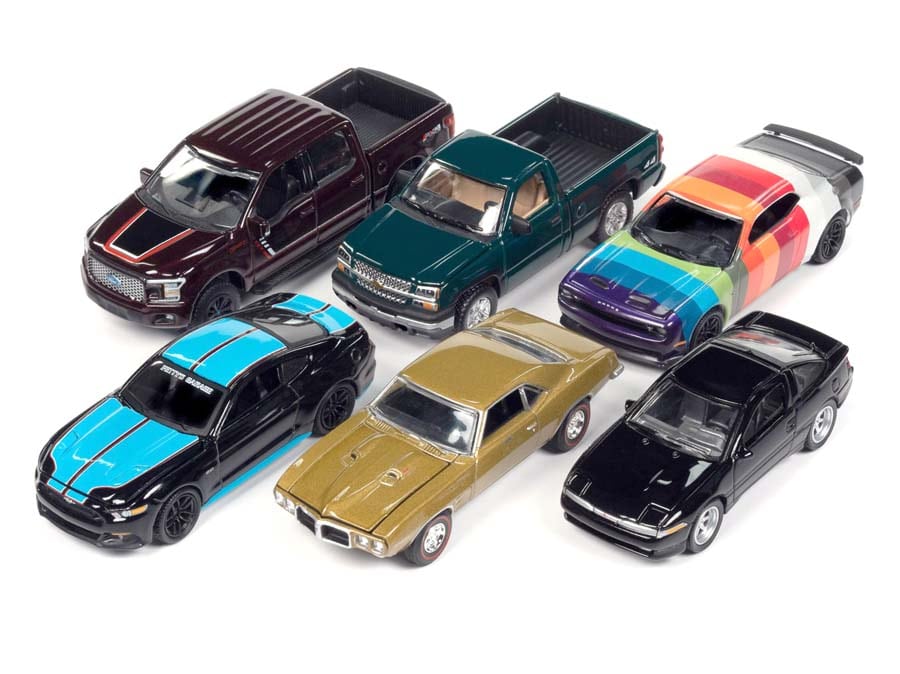 This collection of six vehicles is certainly varied, and yet highly collectible.